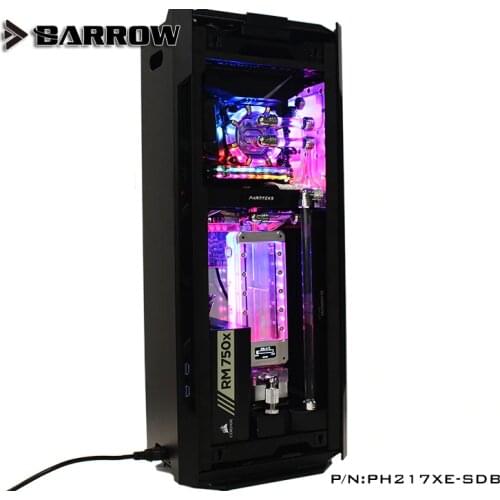 Barrow PH217XE-SDB, Waterway Boards For Phanteks 217XE Case, For Intel CPU Water Block & Single GPU Building