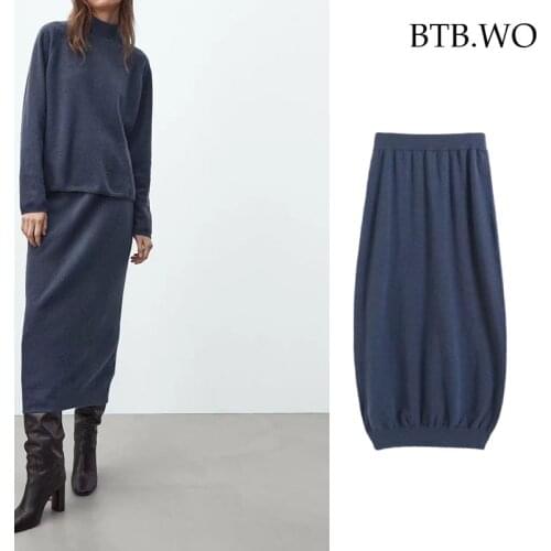 Женские трикотажные юбки BTB.WO China At AliExpress