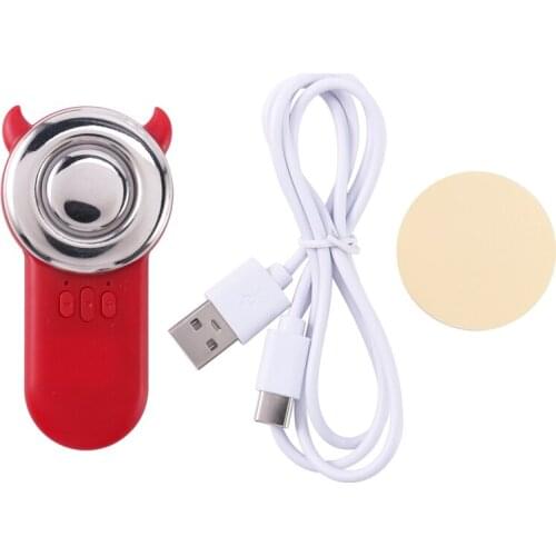 EMS Hot Facial Massager Sonic Vibration Ion LED Photon Anti Aging Skin Rejuvenation Lifting Tighten Skin Care