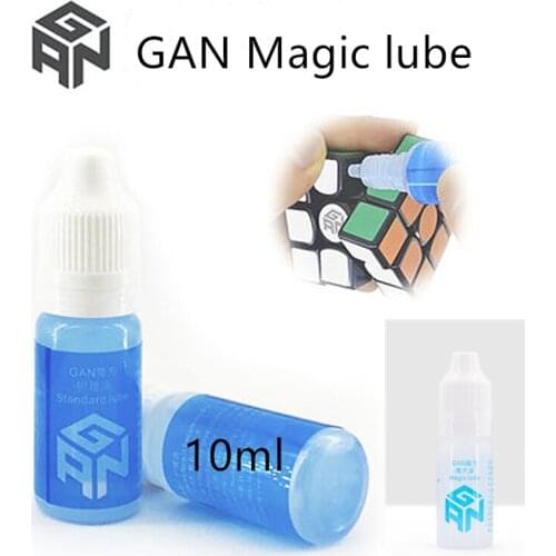 Gan Magic Cube Lube For MoYu QiYi Gan Dayan speed cube lube 10ml M-lube cube oil silicone lubricants GAN Standard Lube