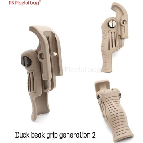 Toy live game competitive equipment DIY Jinming M4 MK18 nylon folding front grip water bullet gun accessories LD27