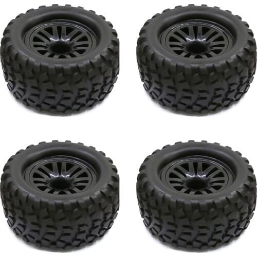 4pcs Alloy Metal Wheel Rims 125MM Bigfoot tires 1:10 RC Car Off-Road Bigfoot Truck HSP HPI FS 94111 94108 94188 88035
