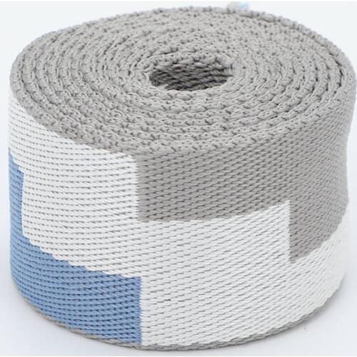 Cusack 1 meter 3.8 cm Webbing Lace Trim Ribbon for Garments Bags Home Textiles DIY Crafts Sash Belt Fixed Shoulder Strap 6 Color