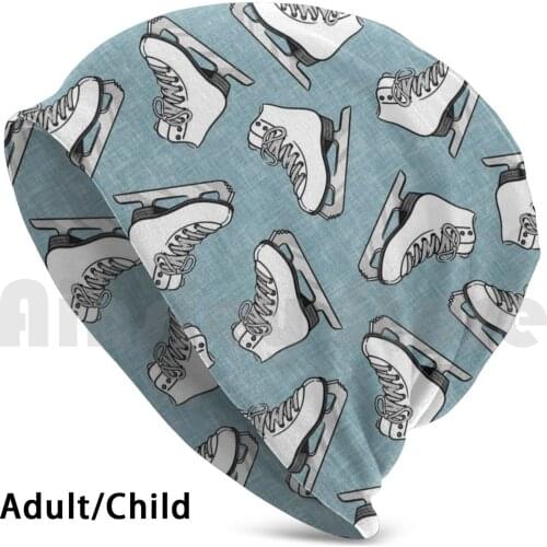 Ice Skates-Figure Skating-Winter Sports Beanies Knit Hat Hip Hop Ice Skates Ice Skating Figure Skating Skates