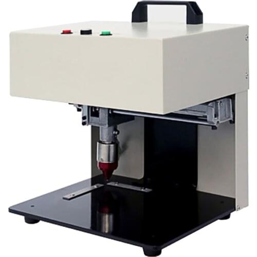 Stainless Steel Metal Printer Name Plate Cutting Plotter Code Electric Marking Engraving Machine Coding Machine