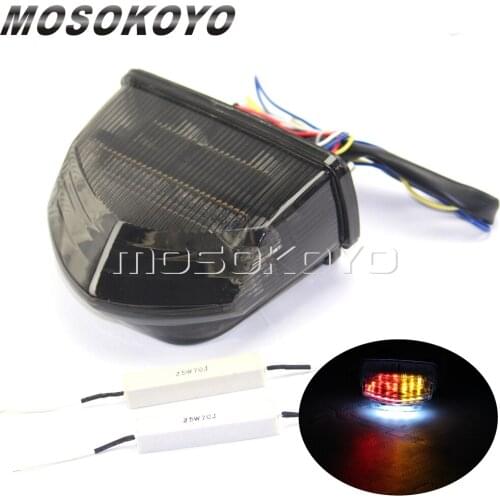 Motorbike Brake Tail Lights Integrated 12v LED Taillight w/ Turn Signal Lamp For Honda CBR 600 RR CBR600RR 2007 2008 2009