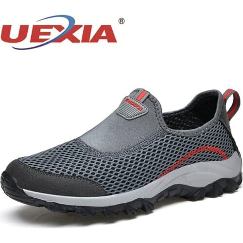 2021 Men Casual Sneakers Mesh Breathable Fashion Catwalk Shoes Zigzag EVA Soft Sole Chaussures High Quality Non-Slip Zapatillas