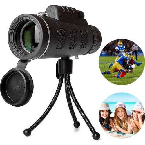 Telescope Phone Lens 40X60 Optical Monocular HD Mobile Phone Camera Lens Zoom for iPhone Samsung Smartphone Telescope Lens Kit