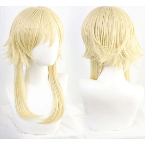 Fashion Cosplay Wig Heat-resistant Synthetic Hair Carnival Halloween Party Props Wig Real Human Hair Girl Gift Headdress