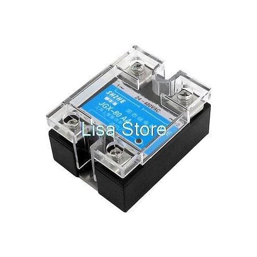 Temperature Controller 80-250VAC / 24-480VAC JGX 80A AC-AC Solid State Relay
