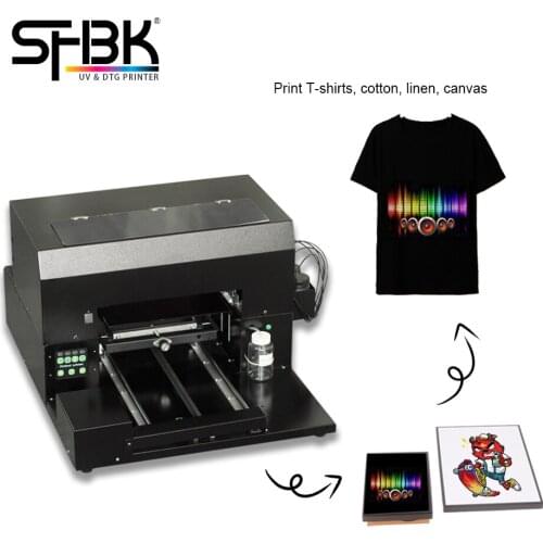 SHBK A3 UV Printer with Free ink A3 Flatbed UV Printer For Phone Case Acrylic Metal Printing Phone case leather plastic Machine