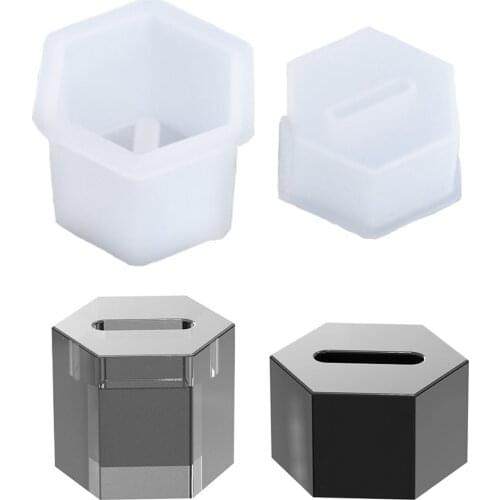Silicone molds for Jewelry Ring holder Ring storage box display Show Decorate Retail Silicone Resin Casting Mold Craft art