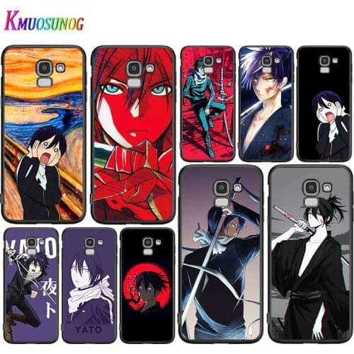 Anime Art Yato Noragami For Samsung Galaxy J2 J3 J4 Core J5 J6 J7 J8 Prime duo Plus 2018 2017 2016 Silicone Phone Cover