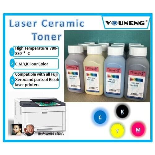 Compatible laser ceramic toner for Xerox laser printers and Ricoh printers
