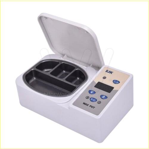 Dental LED Display 4-Well Wax Heater Dipping Pot Portable Analog Heater 220V Dental Lab Equipment dental supplies
