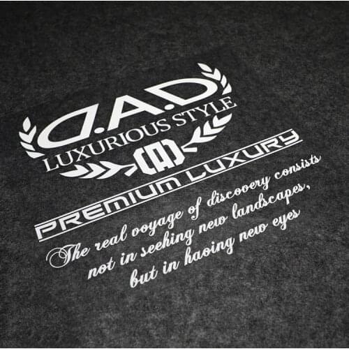 NO.S406 VIP LUXURIOUS STYLE GL8 Car Modification Rear Windshield Reflective Stickers and Decals Waterproof Window Stickers