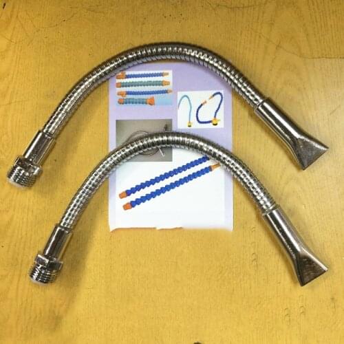 1pc cooling pipe for lathe milling drilling machine electric pulse air jet fuel injection Metal water cooling 2/3/4