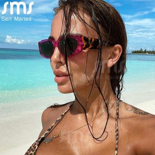 Vintage Punk Cat Eye Sunglasses Women 2020 Luxury Fashion Square Sunglasses Men Retro Red Leopard Steampunk Glasses Shades UV400