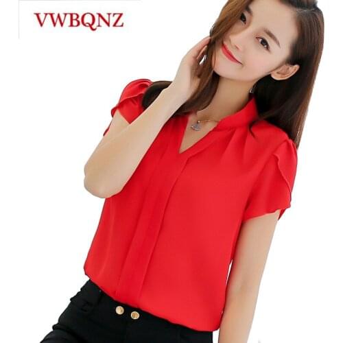 Офисные блузки VWBQNZ China At AliExpress