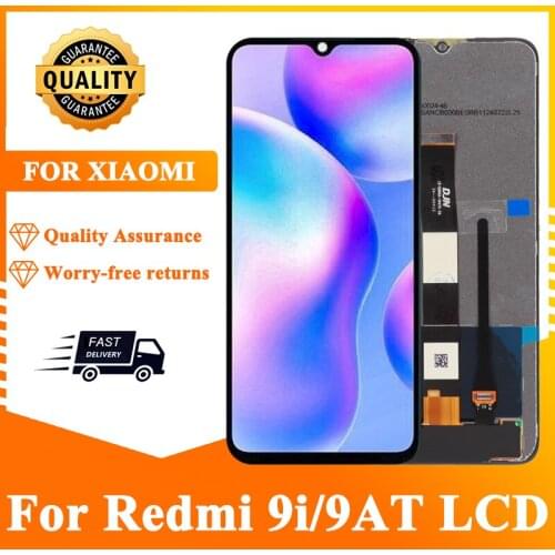 Original 6.53'' LCD Replacement For Xiaomi Redmi 9i M2006C3LII/Redmi 9AT M2006C3LVG LCD Display Touch Screen Digitizer Assembly
