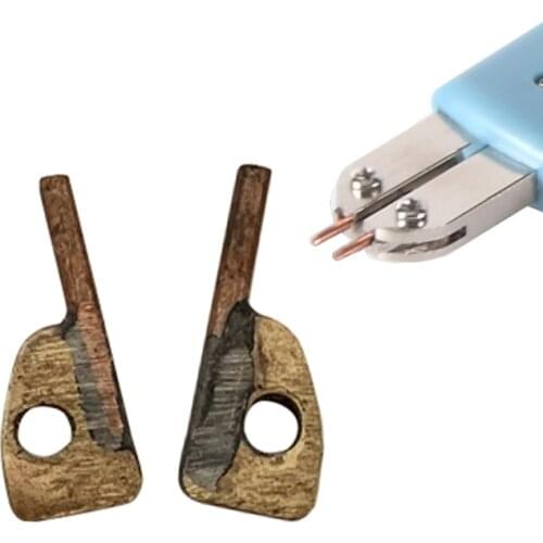 10PCS spot welding pin High quality alumina copper welding pin Suitable for SUNKKO HB-71A spot welding pen welding pin fittings