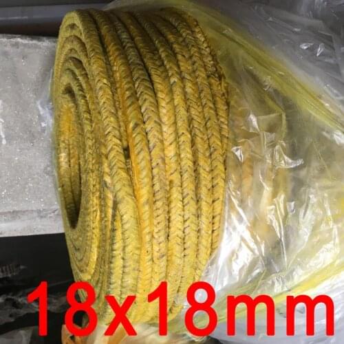 18mm x 18mm Pure cotton yarn packing plain yarn stuffing seal Grease Water pump seal Butter packing