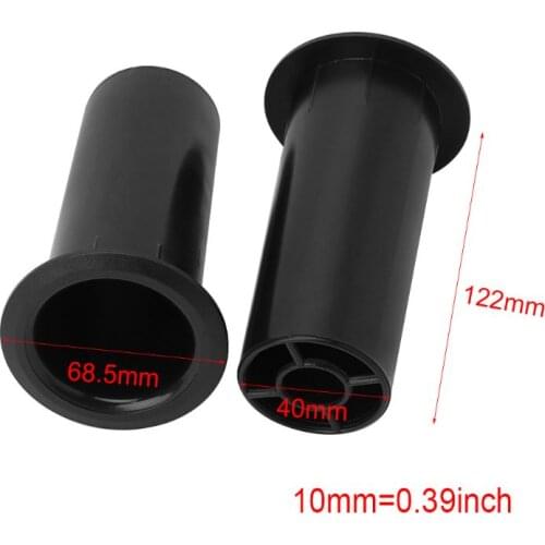 2PCS Speaker Port Tube Bass Reflex Vent Ventilation Connector 4-8" 50x122mm Subwoofer Woofer Box Accessories X6HB