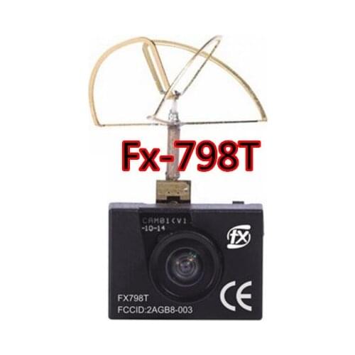 2016 New Arrival FX FX798T 5.8G 25mW 40CH NTSC Mini Transmitter Camera Combo For FPV RC Multicopter Quadcopter Part