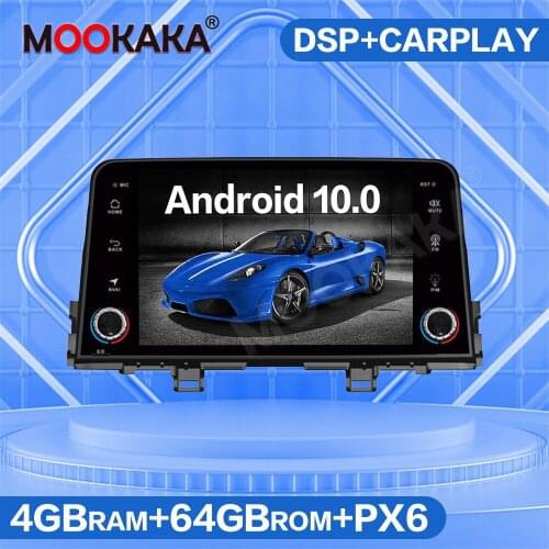 4G SIM LTE Android 10.0 64GB DSP Car Multimedia Player For KIA PICANTO MORNING 2016 - 2019 GPS Navigation Radio Stereo Head Unit