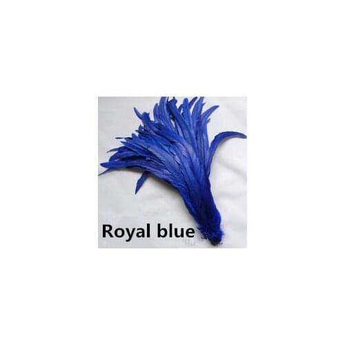 12 color 50 pcs / lot 14-16 inch / 35-40cm / high-quality rooster tail feather / DIY jewelry decoration