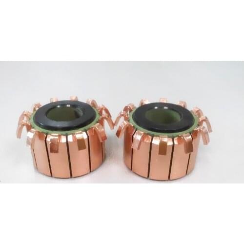 8x23x16mm 12p Copper Bars Alternator Electric Motor Commutator Copper Commutator for Mini Drill On Armature Commutat CP1201A