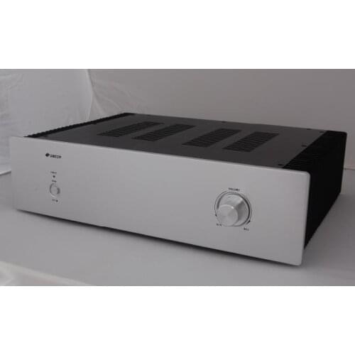 Case 430*110*312mm Full aluminum amplifier chassis/After the amp chassis/Class-A Amplifier case/External radiator/AMP enclosure
