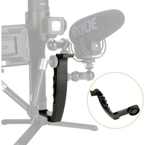 Dji Osmo Mobile 2 Ronin S Handle Mount for Gimbal L Bracket TransMount Mini Dual Grip for Monitor LED Light Smooth 4 Q Vimble 2