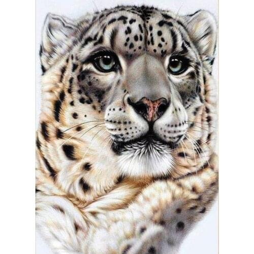 Kexinzu Full Square/Round 5D Diy Diamond Painting Cross Stitch "Animal Tiger" Diamond 3D Embroidery Mosaic Home Crafts 3