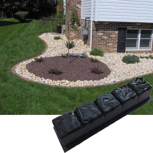 Simulation Stone Pavement Patio Concrete Stepping Driveway Paving Path Mold Paver Maker Garden Fence Mould