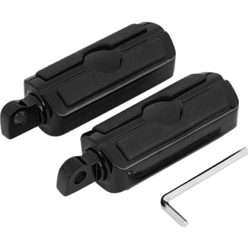 Motorcycle Mount-Style Foot Peg Footrests Support For Harley Touring Softail