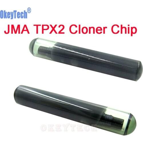 OkeyTech Original Car Key Chip JMA TPX2 Cloner Chip Glass TPX2 Transponder Chip for JMA High Quality Free Shipping Copy Chip
