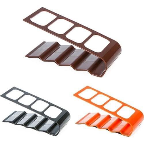 Portable Creative VCR DVD TV Remote Control CellPhone Stand Holder 4 Slots Storage Caddy Organiser Tools Supplies Accessories