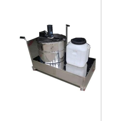 Push type SS 304 Automatic radial 4 frames electric honey extractor