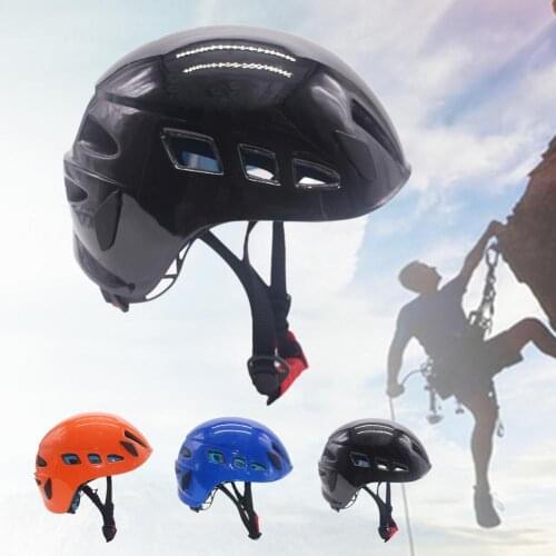 Outdoor rock climbing cycling sports helmet integrated durable helmet outdoor cycling safety protection equipment