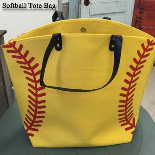 Softball Tote, Softball Tote bag, Personalized Softball Tote, Monogrammed bag, Monogrammed, Softball Bag, Softb size 56*44*21cm