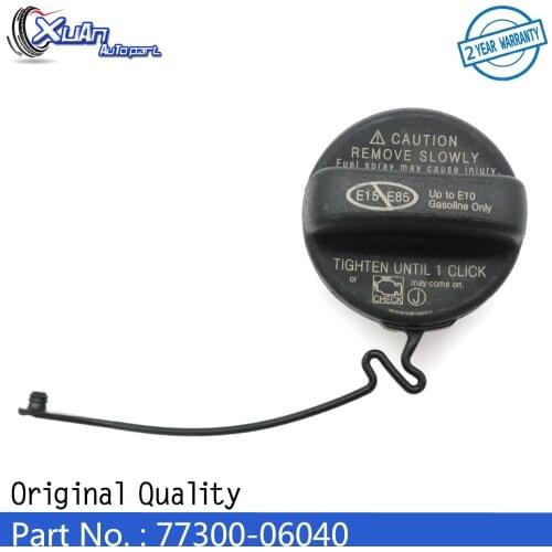 XUAN Car Fuel Tank Gas Filler Cap Lid Tether Threaded 77300-06040 For Toyota 4Runner Camry Corolla Highlander Lexus ES350 GS350