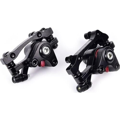 Bike Disc Brakes Aluminum Alloy Bike Brake Outdoor Cycling MTB Mountain Bicycle Rear Disc Brake Mechanical Caliper Hydraulic Dis