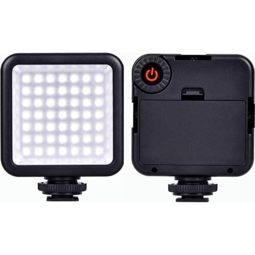 Photo Flash GW49 Mini Pro Led-49 Video Light 49 Led Flash Light For Dslr Camera Camcorder Dvr Dv Camera Light Black for gopro
