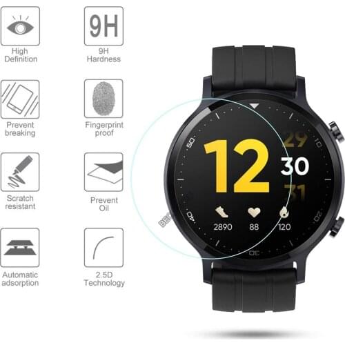 2/4PCS New Soft Super Easy To Install Anti-Dirty HD Tempered Film Protective films For Realme Watch S Smart Watch Cover