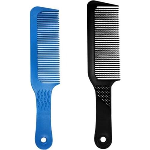 Anti Static Long Waved Teeth Carbon Comb Women Make Up Hair Smooth Comb Professional Hairdressing Unisex Comb For Hairstyling