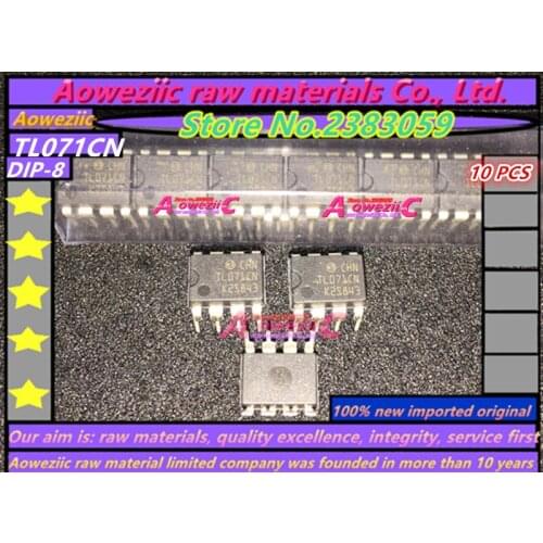 Aoweziic 100% new imported original TL071CP TL071CN DIP-8 TL071 TL071CDR SOP-8 Operation buffer amplifier chip