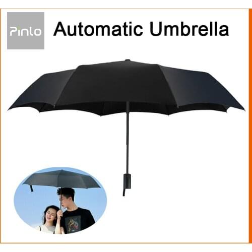 Pinlo Automatic Umbrella Aluminum Wind Protection Ultraviolet for Men Women use in Rain sunny day Automatic Opening Umbrella