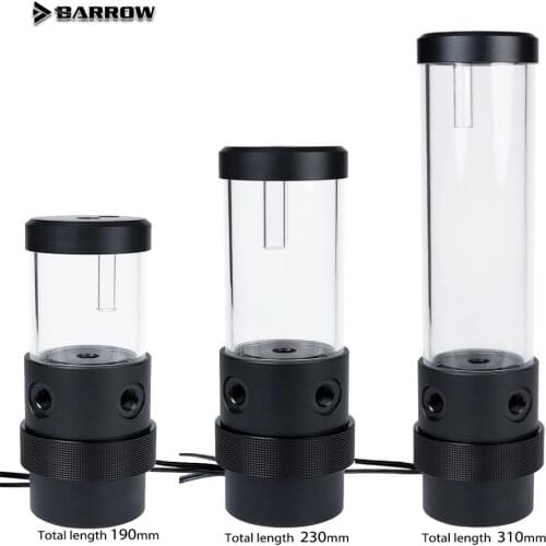 Barrow D5 pump water tank combination PWM 18W, Maximum Flow 1260L/H, acrylic water tank, multi-color optional