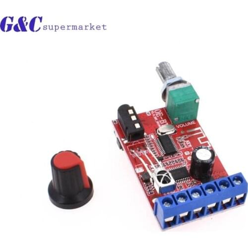 Bluetooth 4.2 Receiver DC 12V 30W*2 Stereo Audio Power Amplifier Board AUX diy electronics